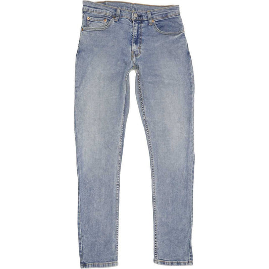 Levi's 512 Men Blue Tapered Slim Stretch Jeans W32 L32