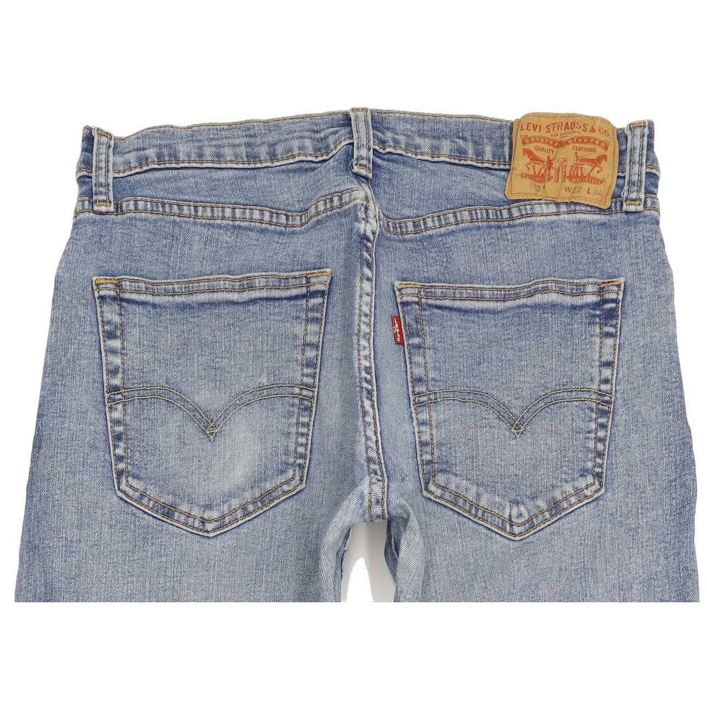 Levi's 512 Men Blue Tapered Slim Stretch Jeans W32 L32