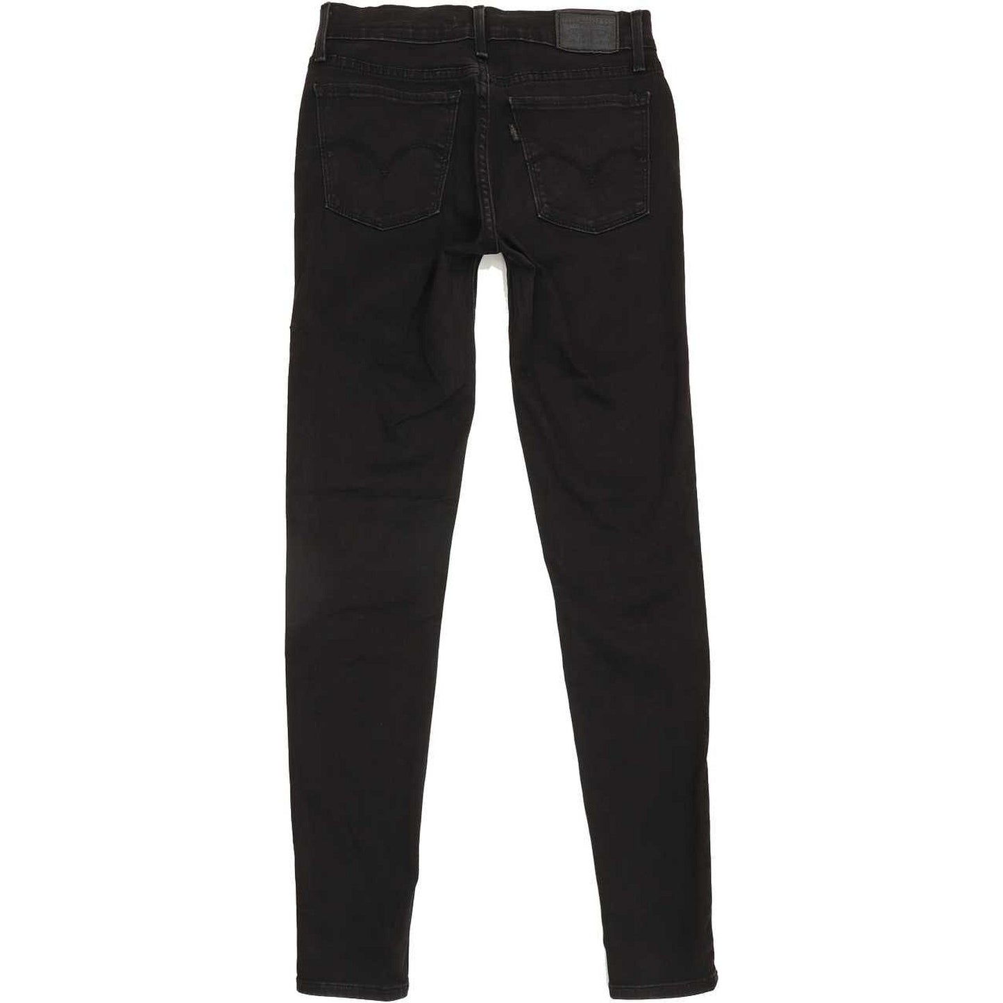 Levi's 710 Super Women Black Skinny Regular Jeans W27 L29