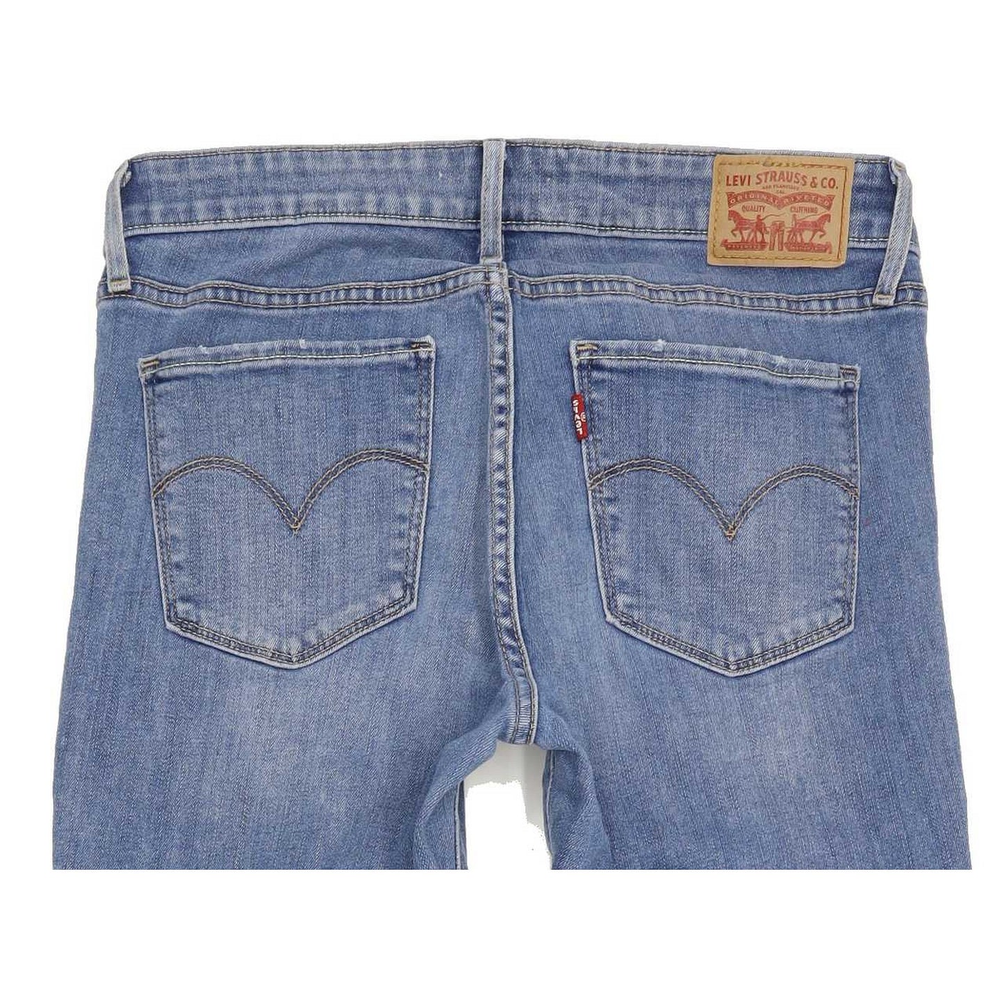 Levi's 711 Women Blue Skinny Slim Jeans W29 L27
