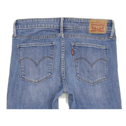 Levi's 711 Women Blue Skinny Slim Jeans W29 L27