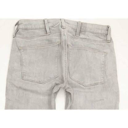 G-Star 5620 Custom Women Grey Skinny Slim Jeans W26 L29