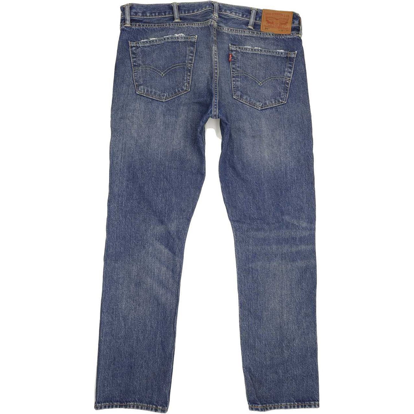 Levi's 511 Men Blue Straight Slim Jeans W38 L31