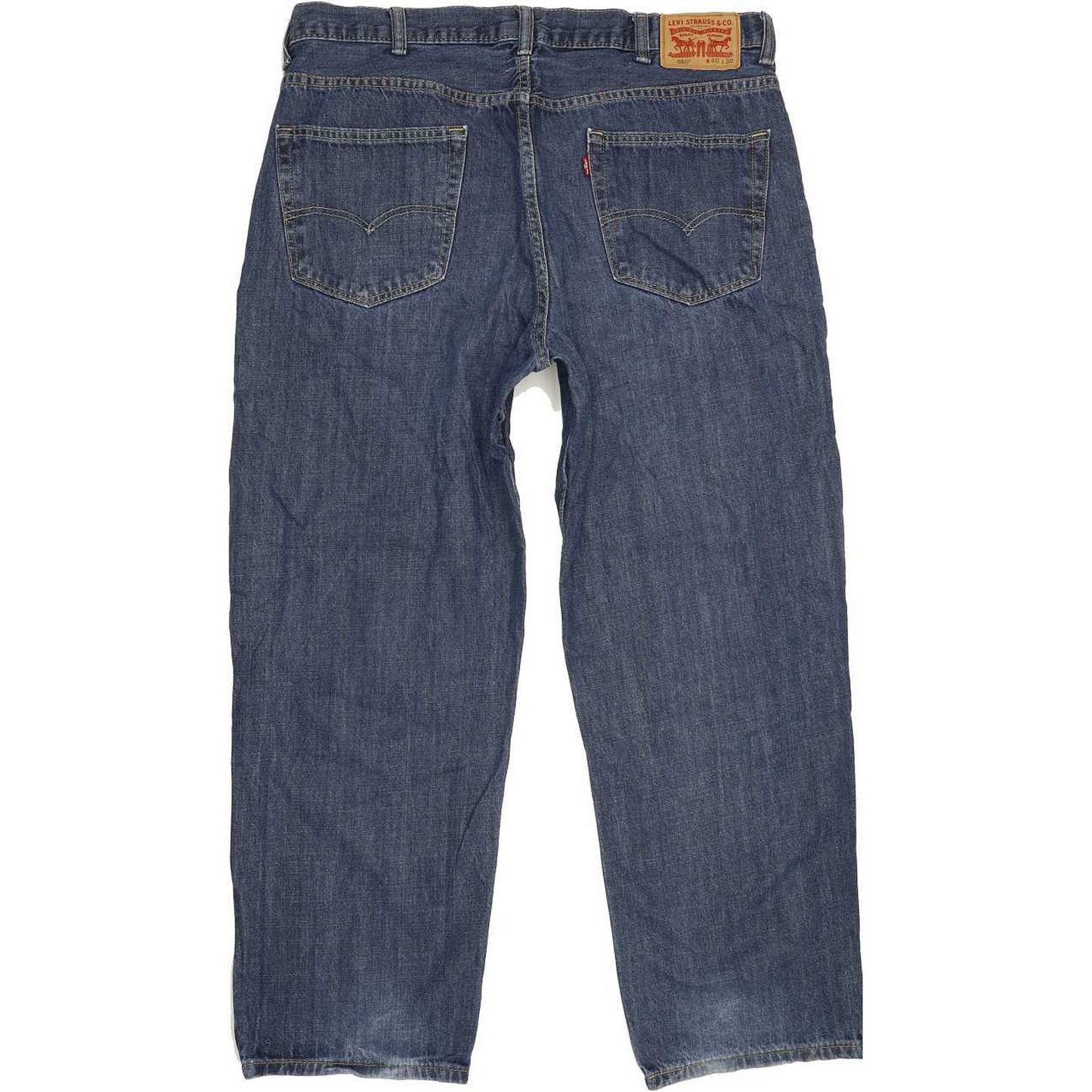 Levi's 550 Men Blue Straight Relaxed Jeans W40 L29