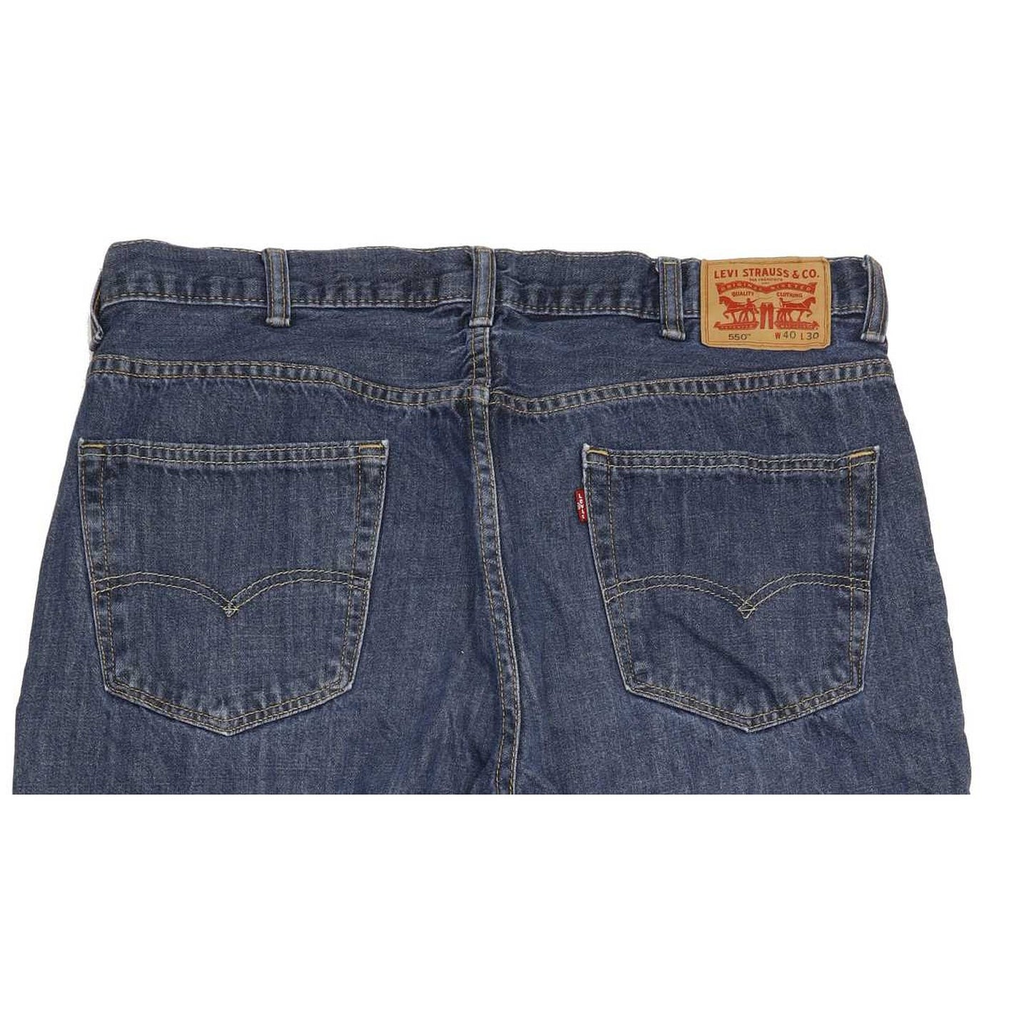 Levi's 550 Men Blue Straight Relaxed Jeans W40 L29