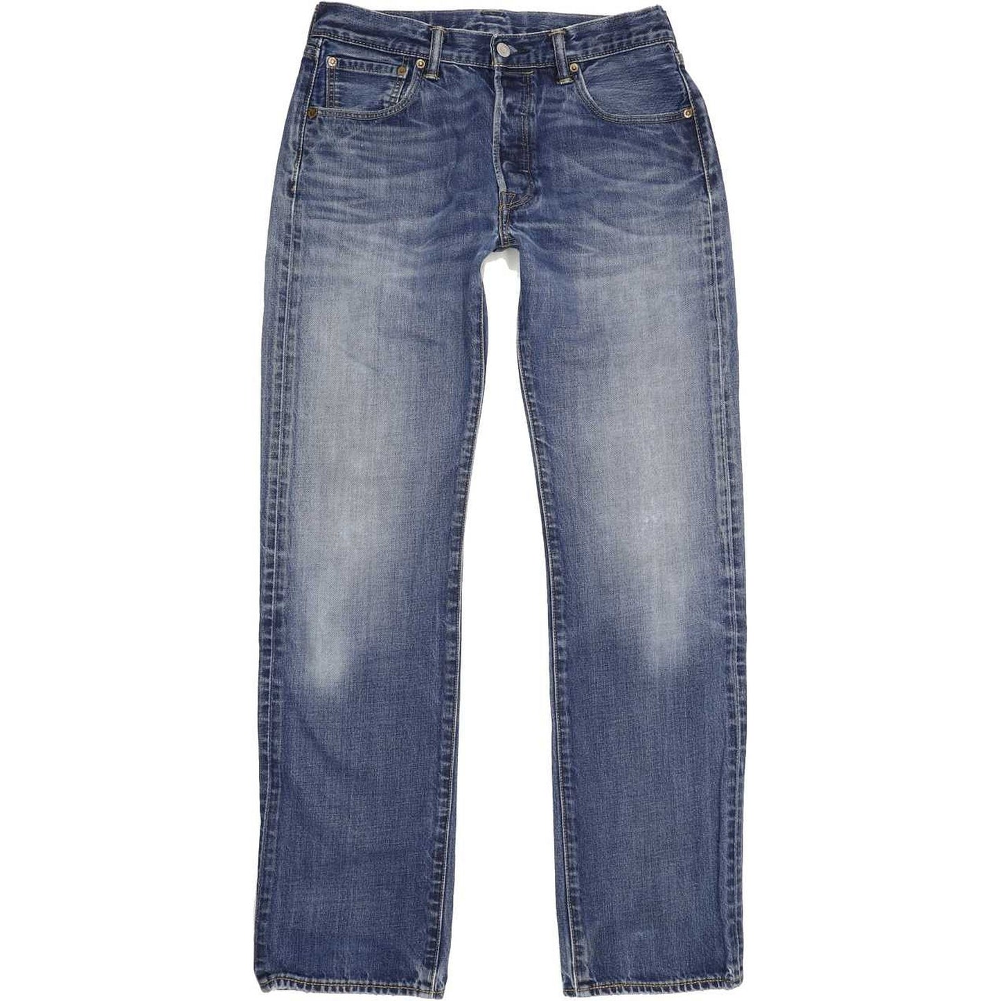 Levi's Men Blue Straight Regular Jeans W32 L33