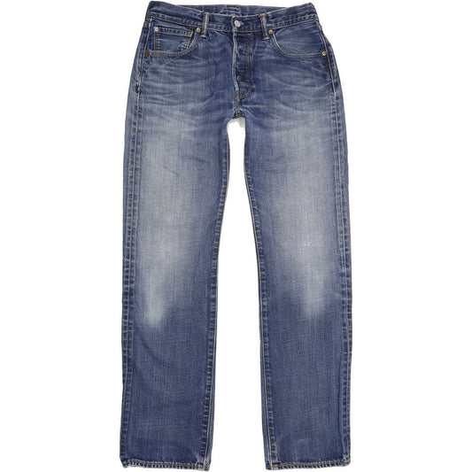 Levi's Men Blue Straight Regular Jeans W32 L33