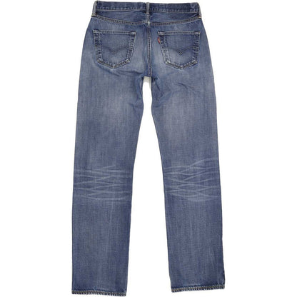 Levi's Men Blue Straight Regular Jeans W32 L33