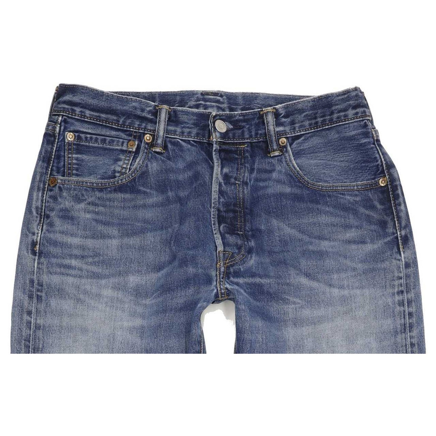 Levi's Men Blue Straight Regular Jeans W32 L33