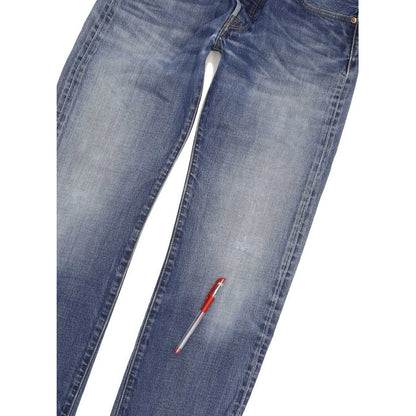 Levi's Men Blue Straight Regular Jeans W32 L33