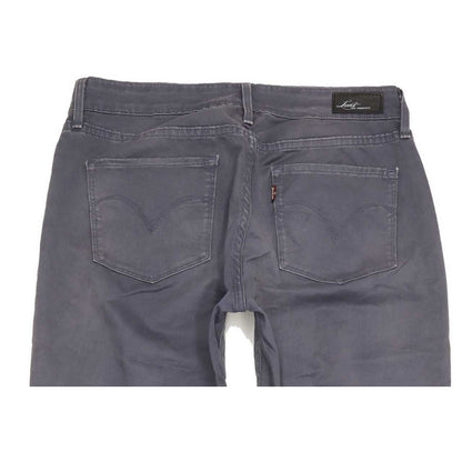 Levi's Demi Curve Ankle Women Grey Skinny Slim Stretch Jeans W28 L27