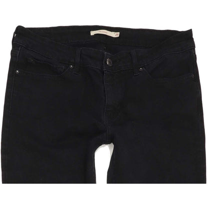 Levi's 711 Women Navy Skinny Slim Stretch Jeans W29 L31