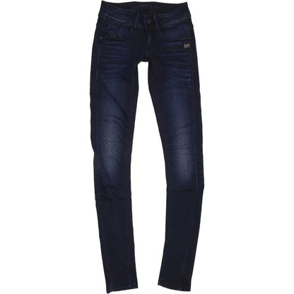 G-Star Midge Cody Women Blue Skinny Slim Stretch Jeans W25 L34