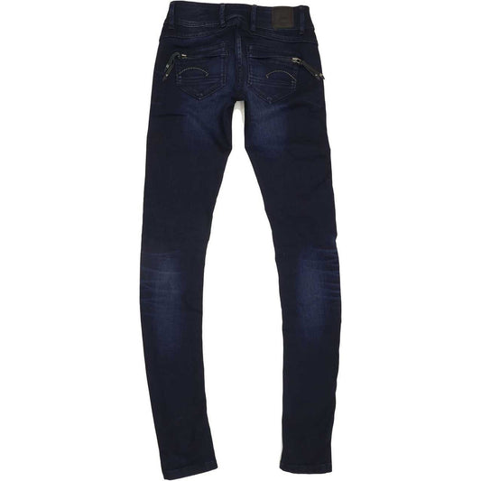G-Star Midge Cody Women Blue Skinny Slim Stretch Jeans W25 L34