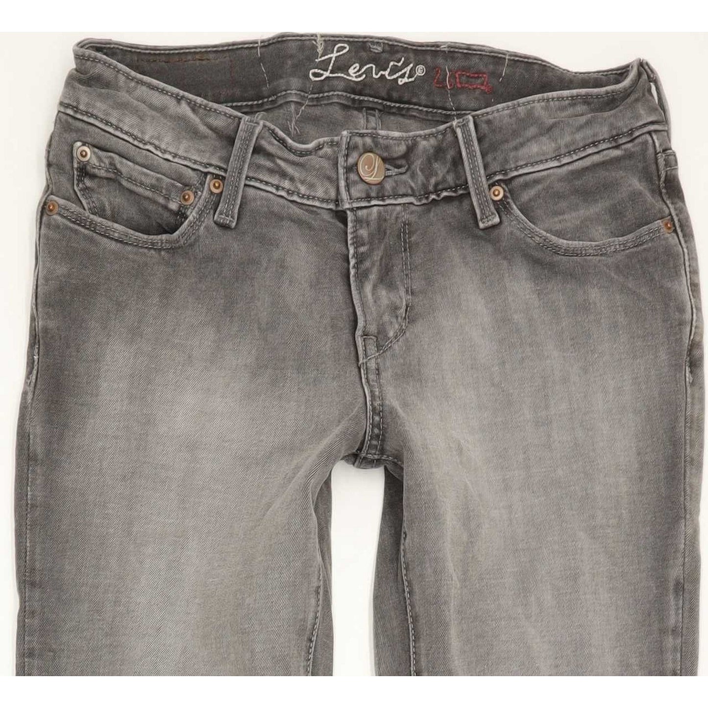 Levi's Women Grey Skinny Slim Jeans W24 L28