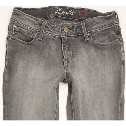 Levi's Women Grey Skinny Slim Jeans W24 L28