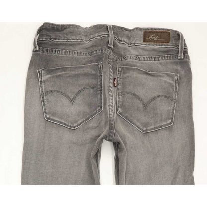 Levi's Women Grey Skinny Slim Jeans W24 L28