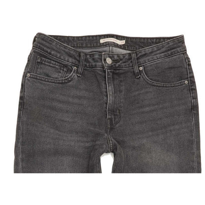 Levi's 721 High Rise Women Grey Skinny Regular Stretch Jeans W29 L34
