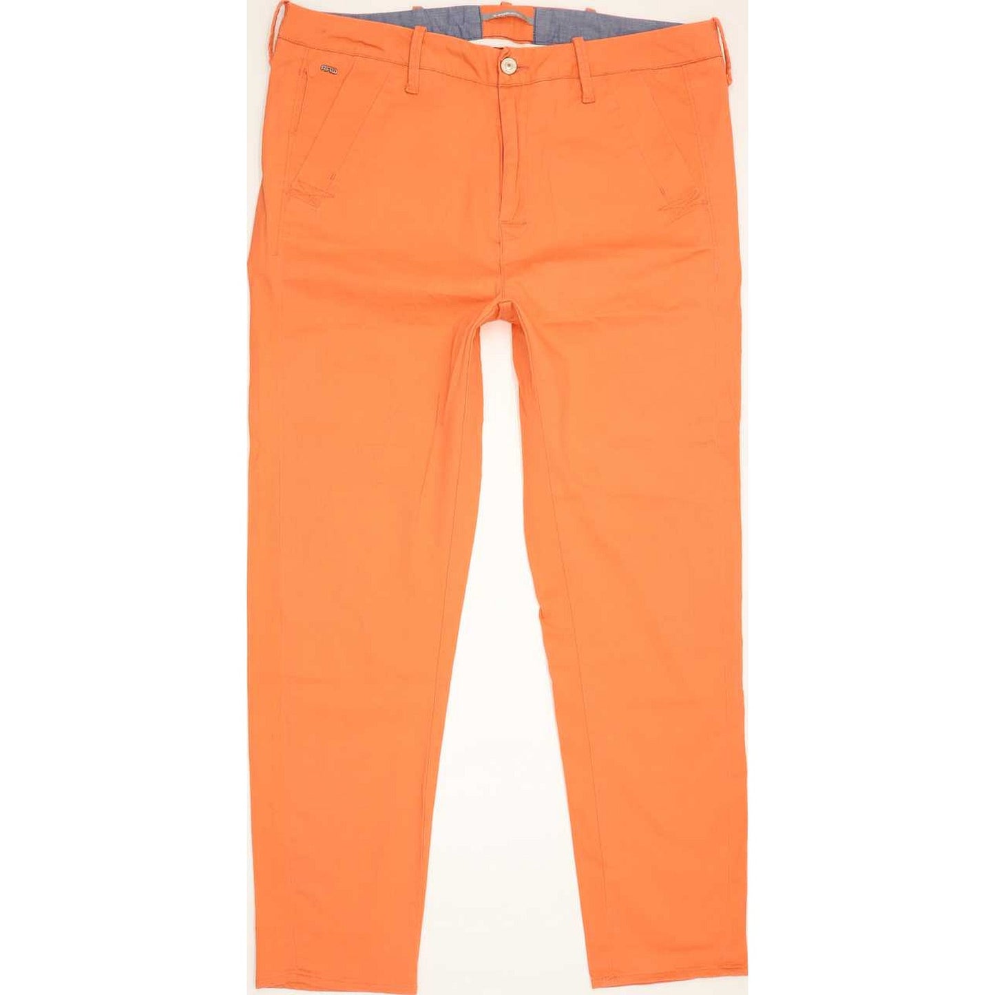 G-Star Bronson Orange Low Tapered Regular Chino Stretch Jeans High Waisted W29 L30