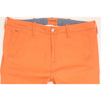 G-Star Bronson Orange Low Tapered Regular Chino Stretch Jeans High Waisted W29 L30