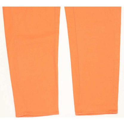 G-Star Bronson Orange Low Tapered Regular Chino Stretch Jeans High Waisted W29 L30