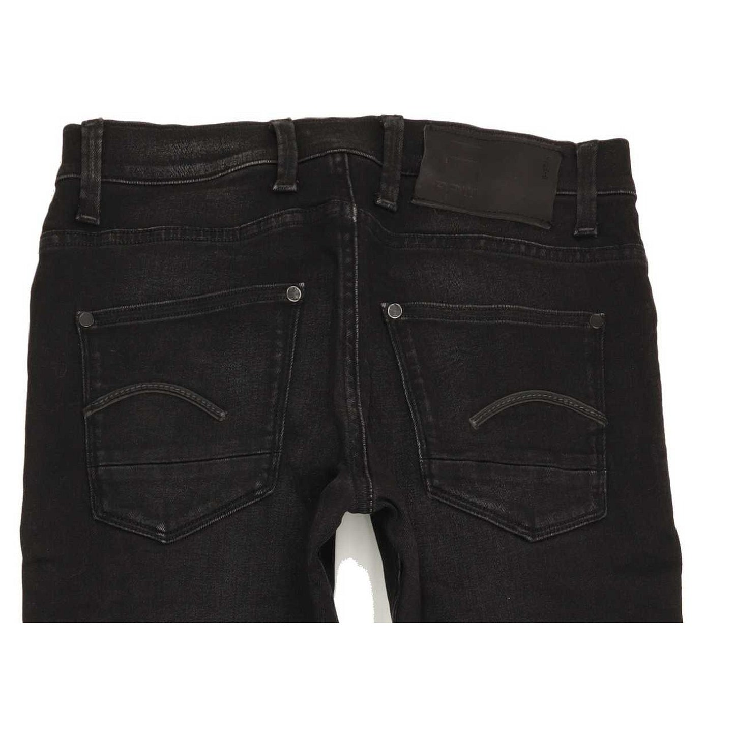 G-Star Defend Super Men Black Straight Slim Stretch Jeans W29 L28