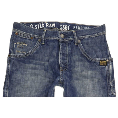 G-Star Jack Men Blue Skinny Regular Jeans W33 L32