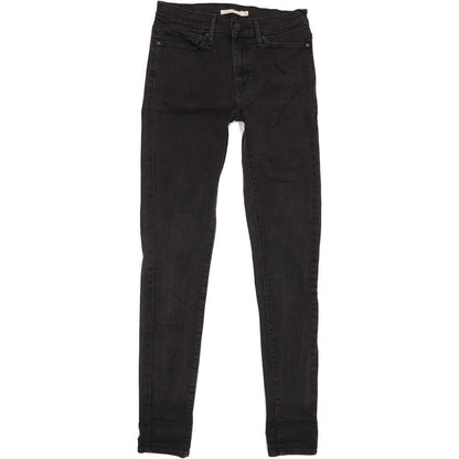 Levi's Slimming Super Women Black Skinny Slim Jeans W28 L31