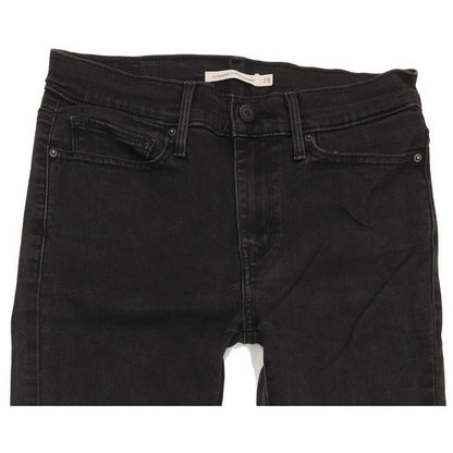 Levi's Slimming Super Women Black Skinny Slim Jeans W28 L31