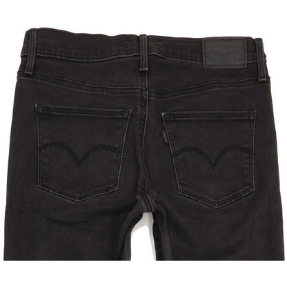 Levi's Slimming Super Women Black Skinny Slim Jeans W28 L31