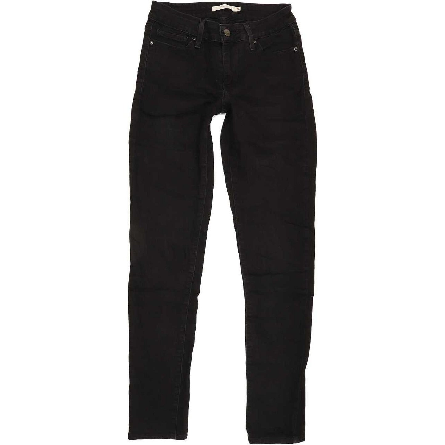 G-Star 711 Women Black Skinny Slim Jeans W26 L29