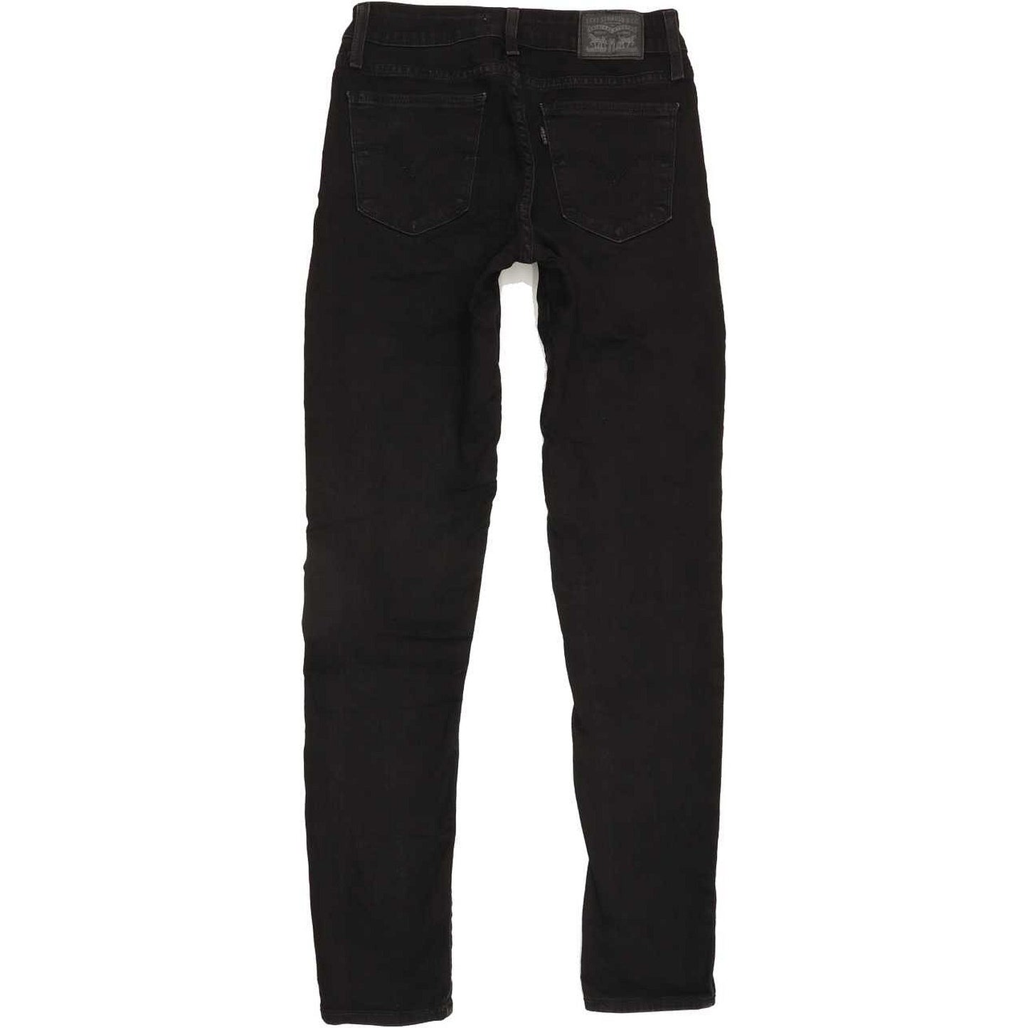G-Star 711 Women Black Skinny Slim Jeans W26 L29
