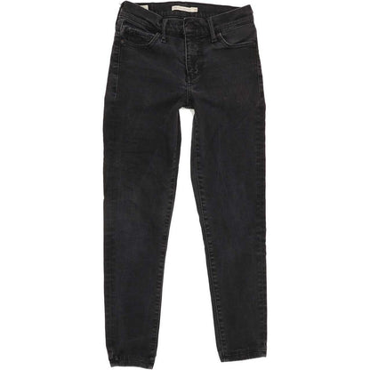 Levi's 310 Shaping Super Women Black Skinny Slim Stretch Jeans W26 L24
