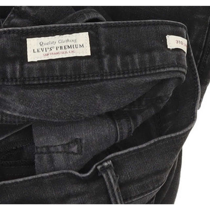 Levi's 310 Shaping Super Women Black Skinny Slim Stretch Jeans W26 L24