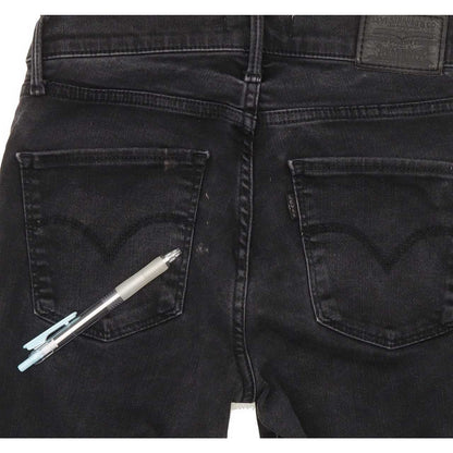 Levi's 310 Shaping Super Women Black Skinny Slim Stretch Jeans W26 L24
