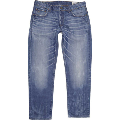 G-Star 3301 Men Blue Straight Regular Jeans W36 L31