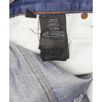 G-Star 3301 Men Blue Straight Regular Jeans W36 L31