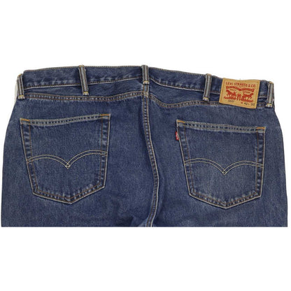Levi's 505 Men Blue Straight Regular Jeans W43 L30