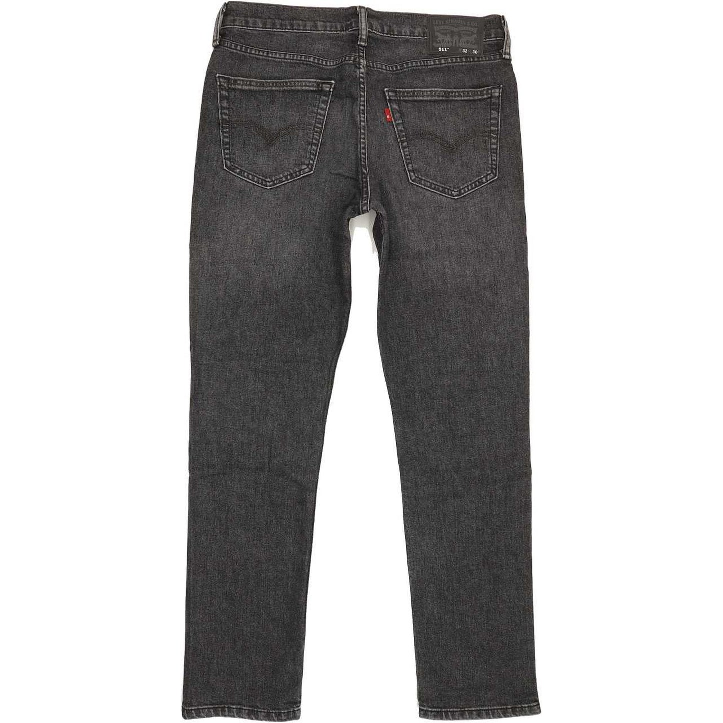 Levi's 511 Men Charcoal Straight Slim Stretch Jeans W32 L29