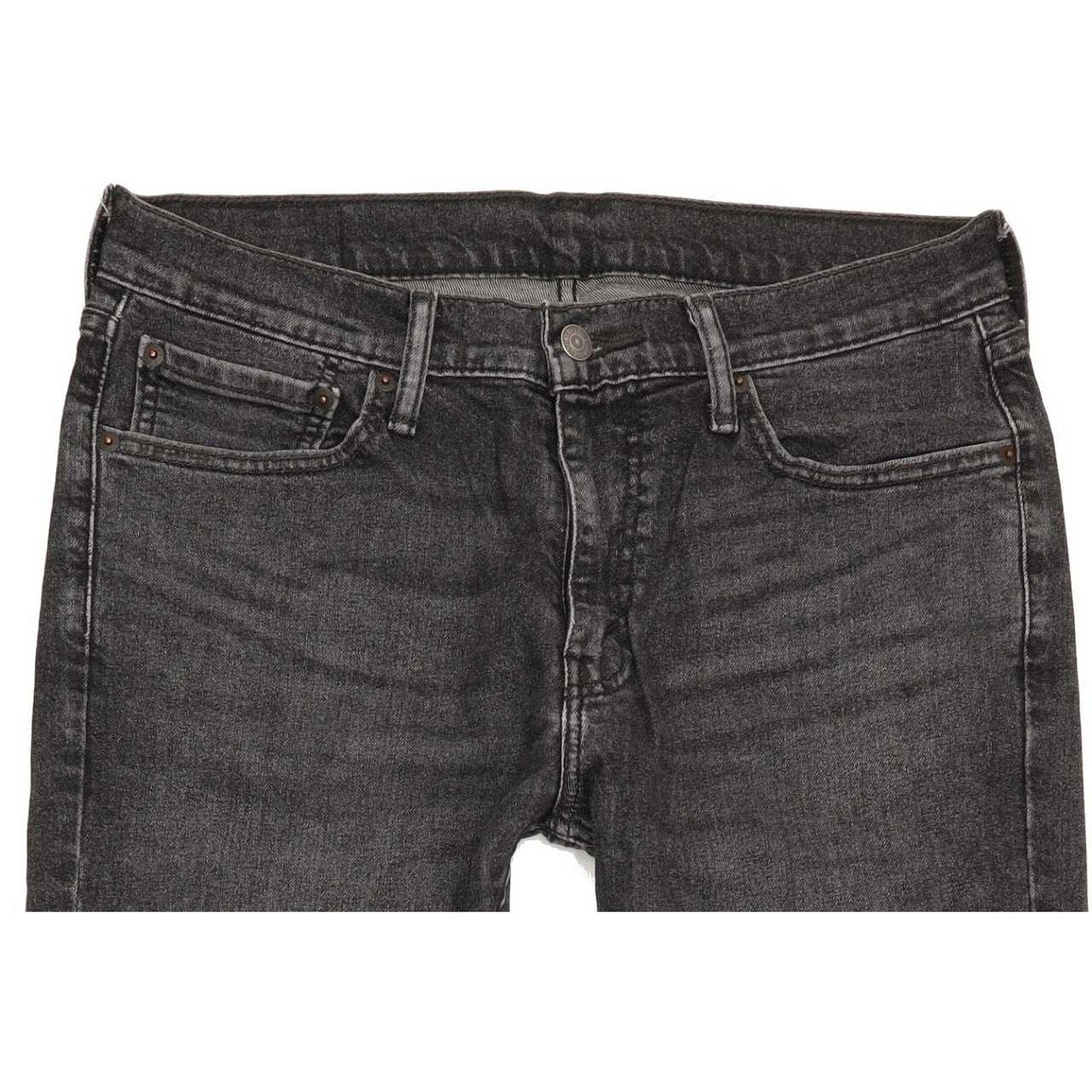 Levi's 511 Men Charcoal Straight Slim Stretch Jeans W32 L29