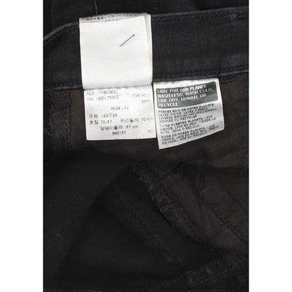 Levi's 710 Super Women Black Skinny Slim Stretch Jeans W28 L27