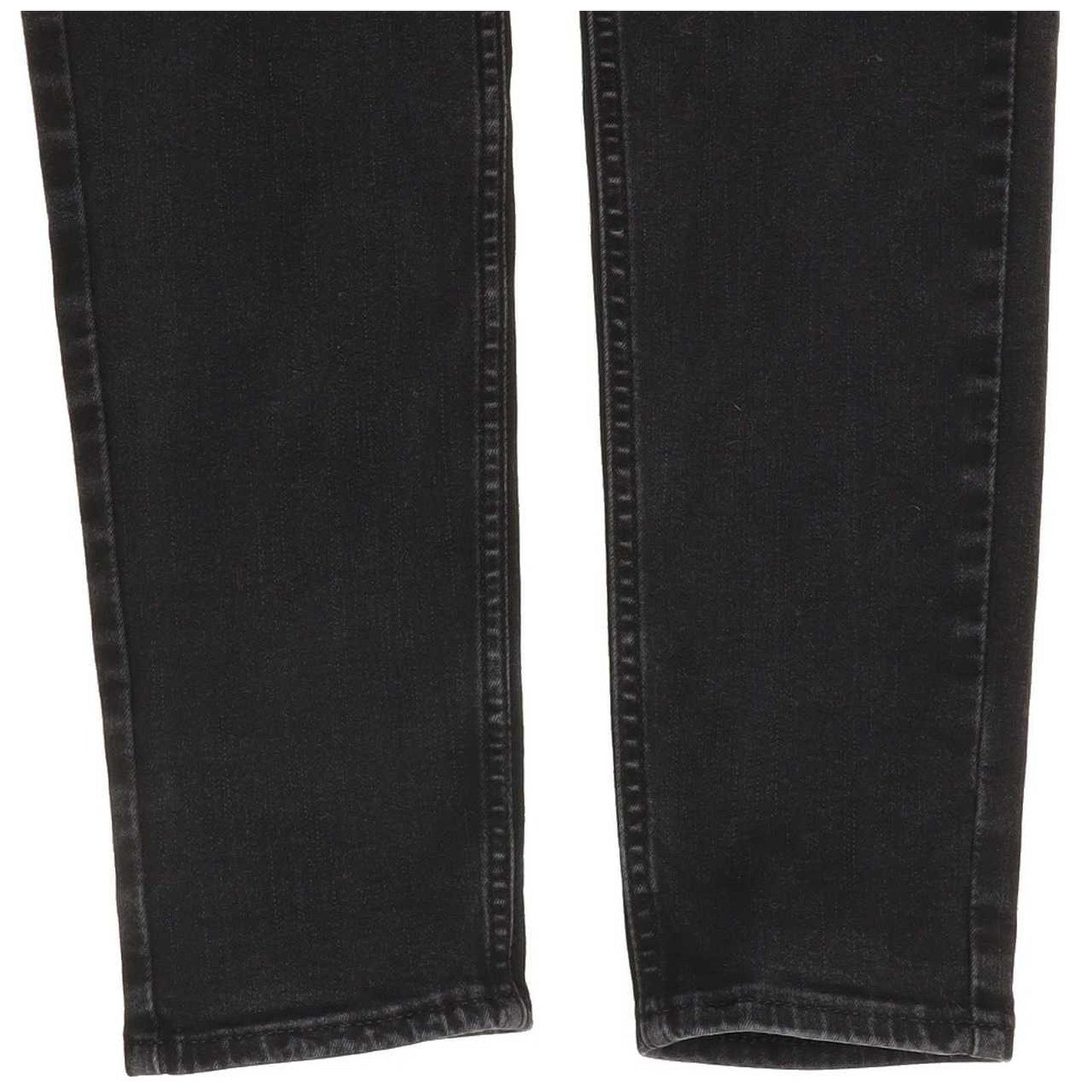 Levi's 710 Super Men Black Skinny Slim Stretch Jeans W32 L30