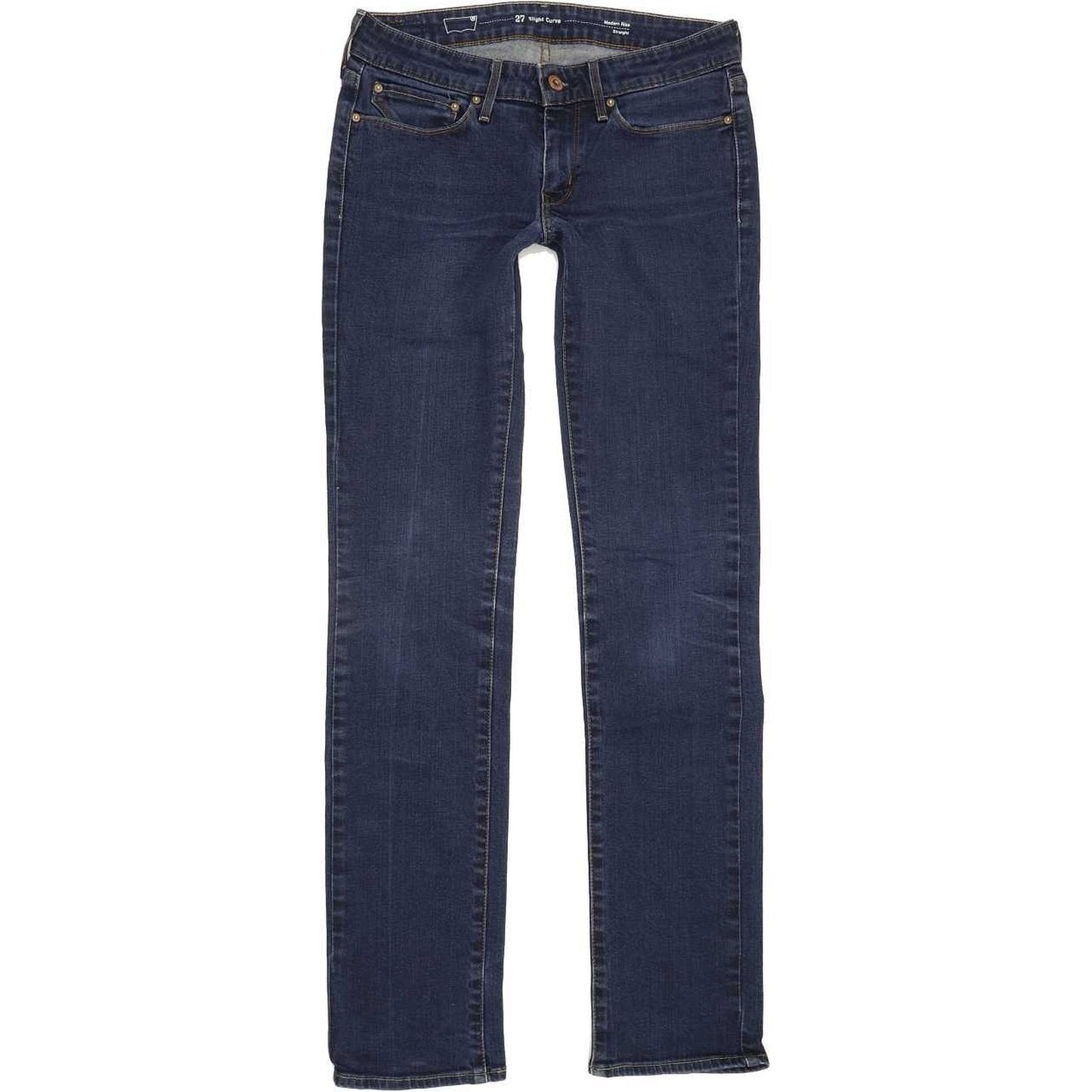 Levi's Slight Curve Men Blue Straight Slim Jeans W27 L31