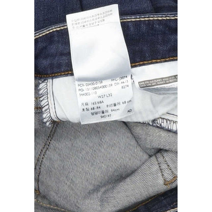 Levi's Slight Curve Men Blue Straight Slim Jeans W27 L31