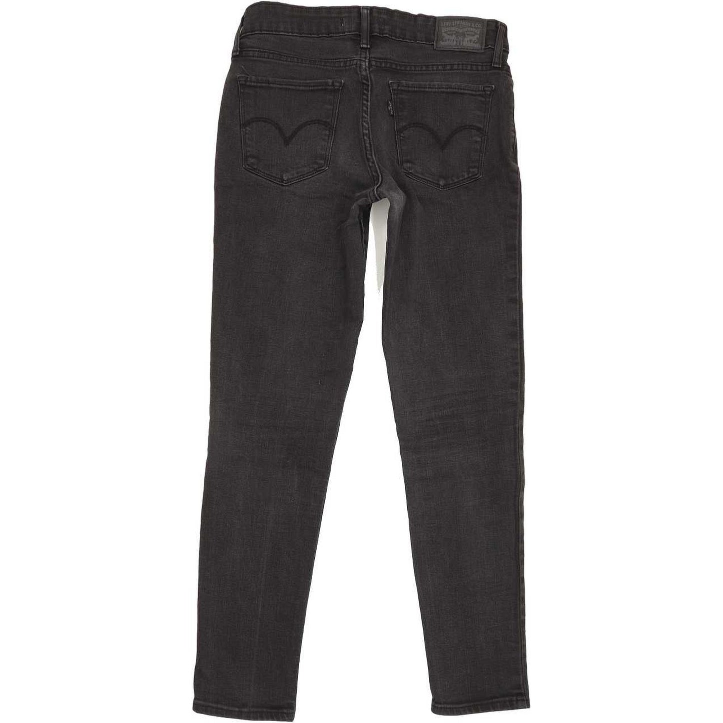 Levi's 711 Women Charcoal Skinny Slim Stretch Jeans W27 L27