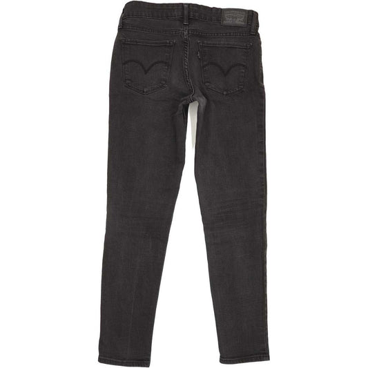 Levi's 711 Women Charcoal Skinny Slim Stretch Jeans W27 L27