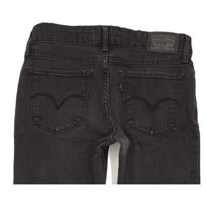 Levi's 711 Women Charcoal Skinny Slim Stretch Jeans W27 L27