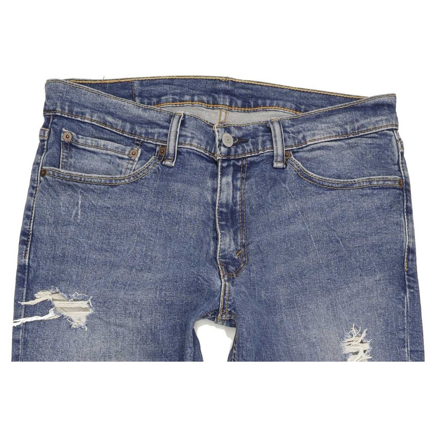 Levi's 511 Men Blue Straight Slim Stretch Jeans W34 L30