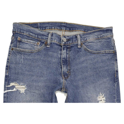 Levi's 511 Men Blue Straight Slim Stretch Jeans W34 L30