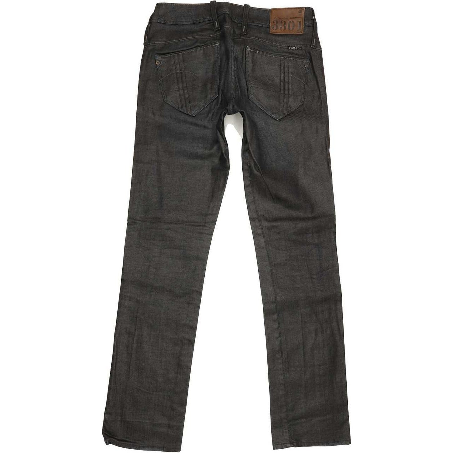 G-Star Elect Women Black Straight Slim Stretch Jeans W29 L31